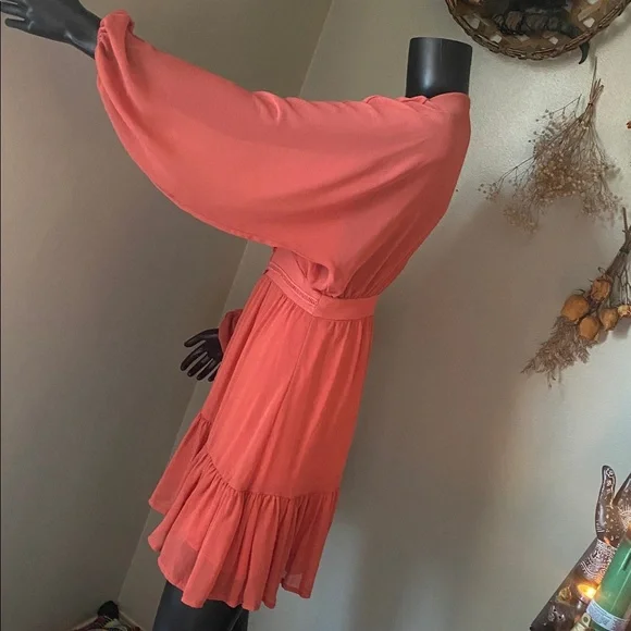 Vici Terracotta Button-Down Darling Cute Dress - Picture 8 of 13